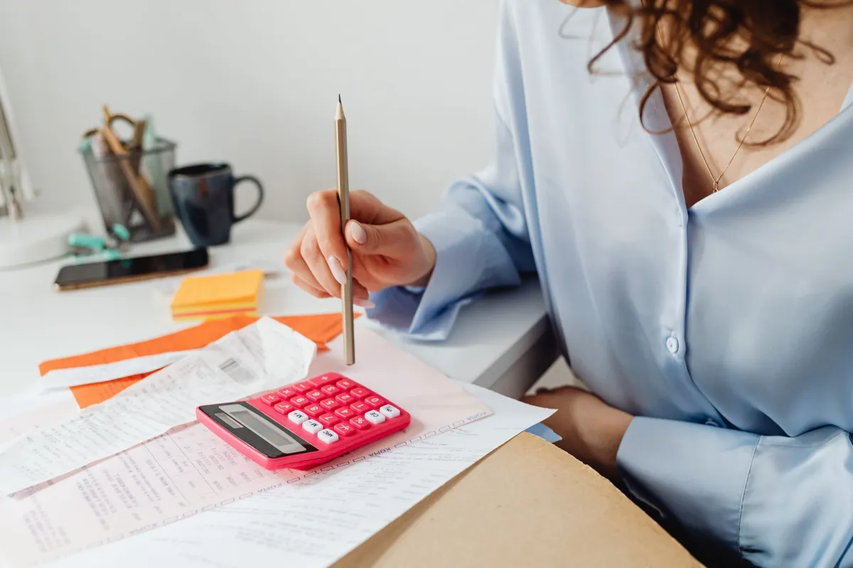 Invoices and receipts ready for bank reconciliation